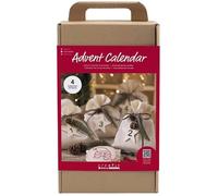Calendrier de l'Avent - Broderie - 4 Projets Créatifs - Blanc - Mixte - Adulte