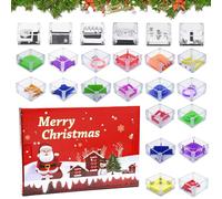 Calendrier De L'avent Casse Tete Contient 24 Boîtes De Labyrinthe, Calendrier De L'avent Pour Enfants, Calendrier De Noël, Calendrier De L'avent Puzzle Pour Garçons, Filles, Adolescents