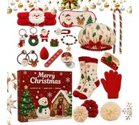 Calendrier de l'Avent Chaussettes Gants Bracelets Accessoires Cheveux Déco