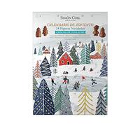 Calendrier de l'Avent Chocolat au Lait Chiffres 3D 216 grammes - 24 Barres de Chocolat