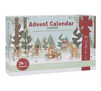 Calendrier de l'avent christmas blanc TU