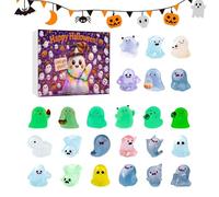 Calendrier de l'Avent Compte à La Ruine pour Halloween - 24 Jours Avec Miniatures Fantôme pour Calendrier de l'Avent | Décoration de la Maison à Collectionner Pour Famille, Famille