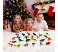 Calendrier de l'Avent Compte à Rebours | Calendrier de l'Avent Dinosaure Jouet Éducatif,Accessoire de Fête Thématique pour Apprentissage Développement Activité Ludique,Cadeau de Fête Familial Garçons