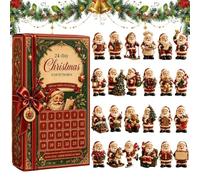 Calendrier de l'Avent Compte à rebours jusqu'à Noël en acrylique 2D en | ChristCountdown Ensemble d'ornements décoratifs pour cadre de porte, rétroviseur de voiture, porte-clés, sac à dos