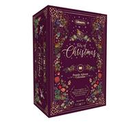 Gibsons Calendrier de l'Avent Contes de Noël 2025 - 24 mini puzzles quotidiens de qualité supérieure, compte à rebours festif pour adultes et enfants, coffret cadeau haut de gamme, collection Art File