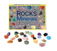 Calendrier de l'avent Cristal 2025, 24 Jours Advent Calendar Cristaux Minéraux,Pierres Naturelle de Guérisons des Chakras, Fabrication Bijoux Filles Garçons Cadeaus (A)