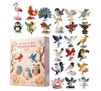 Calendrier de l'Avent Crochet Kit,Kit Tricot DIY 24 Jours - Poupette Crochet Motivante Calendrier Avent Noël | Pour Débutants Activité Familiale Projet Scolaire Décoration Fête