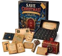 Calendrier de l'Avent d'aventure mystérieuse 24 jours, jeu puzzle | Les thèmes ouvrent une nouvelle découverte chaque jour, cadeau de compte à rebours for la famille,(C)