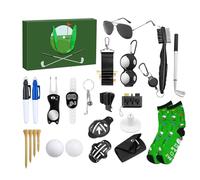 Calendrier De L'Avent De Golf 2025, Calendrier De Noël De 24 Jours Avec Accessoires De Golf, Brosse De Nettoyage, Marqueur De Balle Et Outils De Golfs, Cadeaux De Noël Pour Hommes
