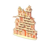 Calendrier de l'Avent de la maison hantée d'Halloween, calendrier de l'Avent d'Halloween de 31 jours, calendrier de l'Avent d'Halloween, décoration de calendrier d'Halloween en bois, calendrier d'Hall