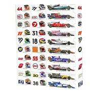 Calendrier de l'Avent de la voiture 2024 Toddler Toys Advent Calendar Kids, Cadeaux Noël pour les jouets pour garçons, décor Noël