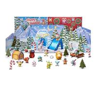 Calendrier de l'Avent de luxe Pokémon - 15 figurines 5,1 cm (finition rouge) + 9 accessoires