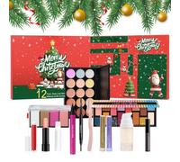 Calendrier de l'Avent de Noël 12 Pièces de Produits de Beauté pour les | Calendrier de l'Avent cosmétique de Noël pour le Rendez-Vous Événements Femmes Épouses