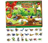 Calendrier de l'Avent de Noël 2024 avec jouets de construction 24 paquets de calendrier de compte à rebours de Noël pour enfants Cadeaux de Noël de vacances pour adolescents garçons et filles Style 2