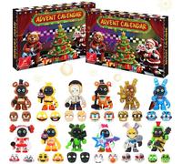 Calendrier de l'Avent de Noël 2025, jeu d'horreur, compte à rebours pour enfants, inspiré des figurines de Five Night