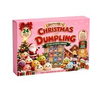 Calendrier de l'Avent de Noël 2026 avec boulettes Fidget Squishy | Calendrier de compte à rebours pour Noël, surprises, jouets anti-stress, cadeau pour adultes