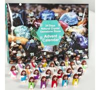 Calendrier de l'Avent de Noël, 24 jours, calendrier de l'Avent Christ Sauveur, poupée Jésus, compte à rebours pour fête religieuse