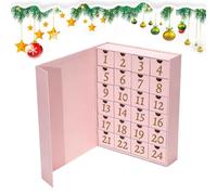 Calendrier de l'Avent de Noël 24 jours DIY réutilisable vide