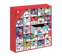 Calendrier de l'Avent de Noël à remplir soi-même de Giftmaker - 24 tiroirs pour cadeaux - Compte à rebours pour Noël, Multicolore