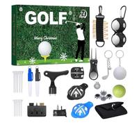 Calendrier De L'Avent De Noël - Accessoires De Golf Pour 24 Jours | Calendriers de Compte à Rebours pour Vacances | Pour Femmes Hommes Adolescents Garçons Filles Père Mari Petit Ami Amateur De