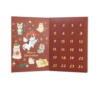 Calendrier de l'Avent de Noël Compte à rebours 24 jours DIY Calendrier de | Calendrier de compte à rebours pour appartement, chambre, maison, dortoir d'étudiant, fête des vacances