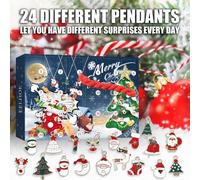 Calendrier De L'avent De Noël Compte À Rebours De 24 Jours, Calendrier De Gemme, Boîte Aveugle Surprise, Ensemble De Jouets Pour Enfants, Cadeau Pour Filles, 2021