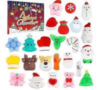 Calendrier de l'Avent de Noël, compte à rebours de 24 jours, jouets mignons, boîtes surprises, cadeaux de Noël