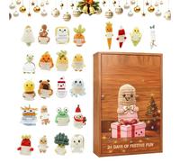 Calendrier de l'Avent de Noël | Élément Décoratif En Acrylique 2D Motivant - Décoration Inspirante De Sapin De Noël Pour 24 Jours | pour les Fêtes Familiales à la Maison pendant les Vacances d'Hiver