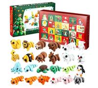 Calendrier De L'Avent De Noël Figurines 3D Imprimées À Collectionner 24