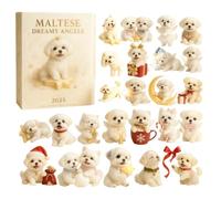 Calendrier De L'Avent Décoratif - sleek 2025 Pendentif Collection 2D, functional, Compte À Rebours, Pour Amoureux Des Chiens Intérieur | Multipurpose Outdoor Indoor Utility lightweight