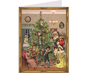 Calendrier de l'avent des cartes postales Richard Sellmer Verlag " Veille de Noël ".