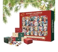 Calendrier De L'Avent Des Chats 2024, Puzzle De L'Avent Des Chats De Noël 1008 Pièces, Calendrier De L'Avent Des Chats De Noël Puzzle De L'Avent, 24 Boîtes Compte À Rebours De Noël Pour Les Femmes