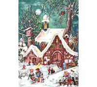 Calendrier de l'Avent des Editions Richard Sellmer "Brouhaha hivernal" avec mica