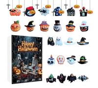 Calendrier de l'Avent d'Halloween 2025, compte à rebours horreur, mini figurines d'horreur, objets de collection pour hommes, cuisine, adultes, adolescents, filles, maison, femmes