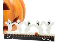 Calendrier de l'Avent d'Halloween 31 Jours Panneau De Table En Bois
