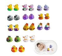 Calendrier de l'Avent d'Halloween Jouets avec canards, Calendrier du compte à rebours d'Halloween - 24 pièces de calendrier pour le compte à rebours d'Halloween avec crâne d',Fournitu