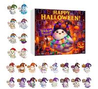 Calendrier de l'Avent d'Halloween - pour boîtes aveugles acryliques de haute qualité, set a | Creative SPUKGEIST SPEDANT SPUKGEIST avec un aspect imaginatif, collections festives pour ba