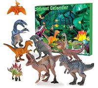 Calendrier de l'Avent dinosaure 2026 pour enfants avec T-Rex Tricératops Velociraptor
