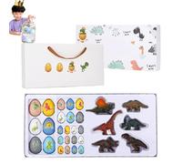 Calendrier de l'Avent Dinosaure, Calendrier de l'Avent Dinosaure 2025 Calendriers Noël amusants avec 24 œufs d'incubation surprise pour enfants garçons filles adolescents Style 3, calendriers N