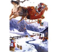 Calendrier de l'avent - Distribution des cadeaux - Evangelisti Dom Evangelisti (Auteur), Dom Evangelisti (Illustration)