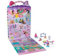 Calendrier de l'Avent DreamWorks Gabby's Dollhouse 2024 : 24 jouets surprises avec figurines, autocollants et accessoires pour maison de poup e,
