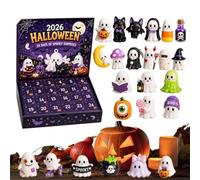 Calendrier de l'Avent du compte à rebours d'Halloween 24 jours Figurines