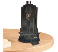 Calendrier de l'Avent dur - Calendrier de décoration de table en bois de 24 heures | Calendrier polyvalent avec Hans Gruber tombant de Nakatomi Plaza pour la maison, l'extérieur, cadeaux, fêtes