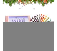 Calendrier de l'Avent en fil à tricoter pour Noël - Calendrier de compte à rebours de Noël de 24 jours avec fil à tricoter doux - Idées de projet créatives - Pour la famille, les femmes, les mères