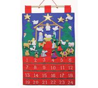 Calendrier de l'Avent en tissu Tidings of Joy (compte ? rebours jusqu'? No?l)