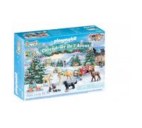Playmobil Advent Calendar Sled Walk Construction Game Multicolore