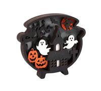 Calendrier de l'Avent fonctionnel d'Halloween distinctif - 31 jours de décorations amusantes pour la maison et la famille