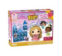 Funko Bitty Pop! Countdown Calendar: Disney Princess - Disney Princesses - Calendrier de L'avent - 24 Jours de Surprise - Boîte Mystère