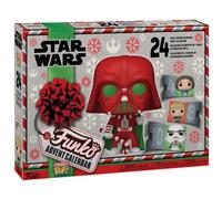 Funko Advent Calendar: Star Wars Holiday - Darth Vader - Dark Vador- Calendrier de L'avent - 24 Jours de Surprise - Mini-Figurine en Vinyle à Collectionners - Boîte Mystère - Idée de Cadeau