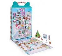 pour Gabby Maison Magique - Calendrier de l'avent 24 Surprises - Figurines Amis, Accessoires - Fete, Noel - Set Jouet Fille et Carte